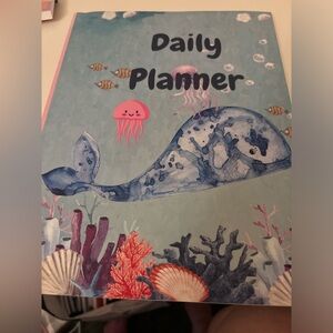 Ocean themed daily planner